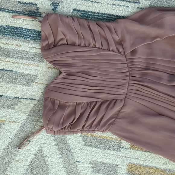 Prom / wedding / evening strapless gown - Picture 2 of 7